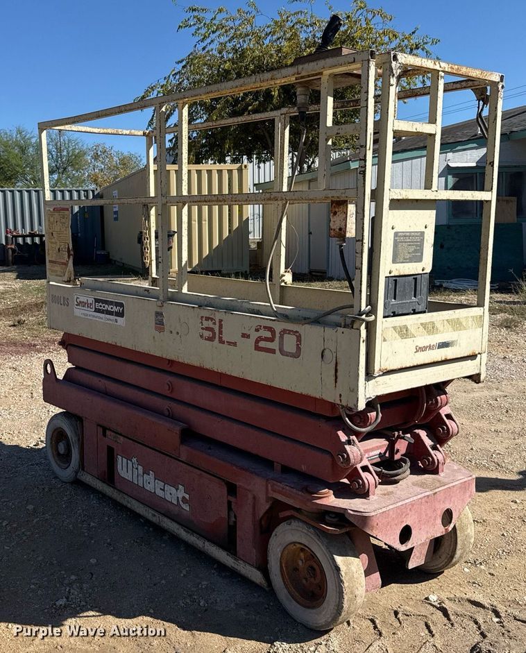 image for item EJ3338 Snorkel SL20 scissor lift