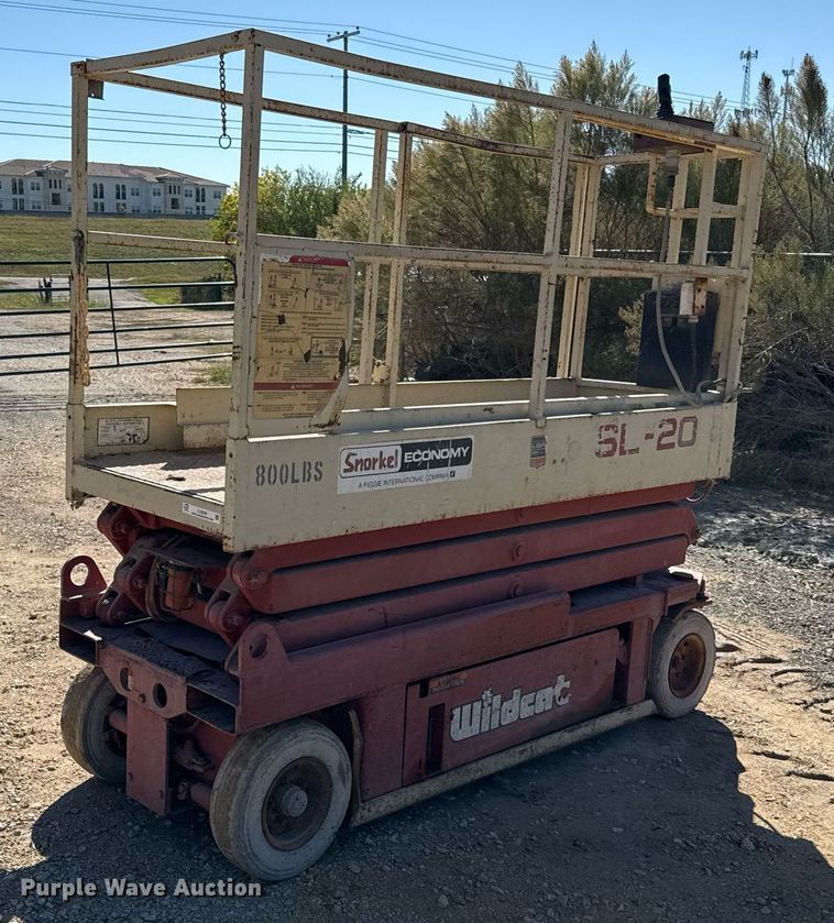 image for item EJ3338 Snorkel SL20 scissor lift