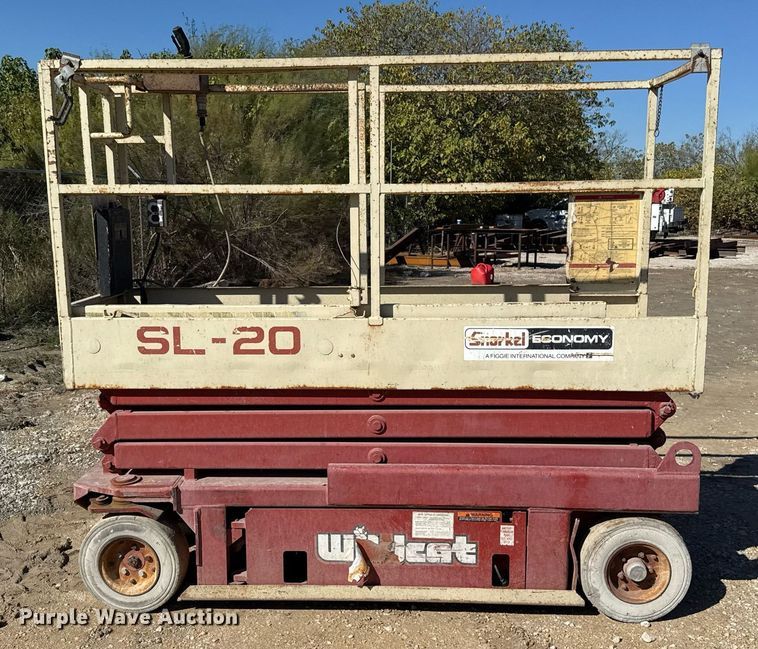 image for item EJ3338 Snorkel SL20 scissor lift