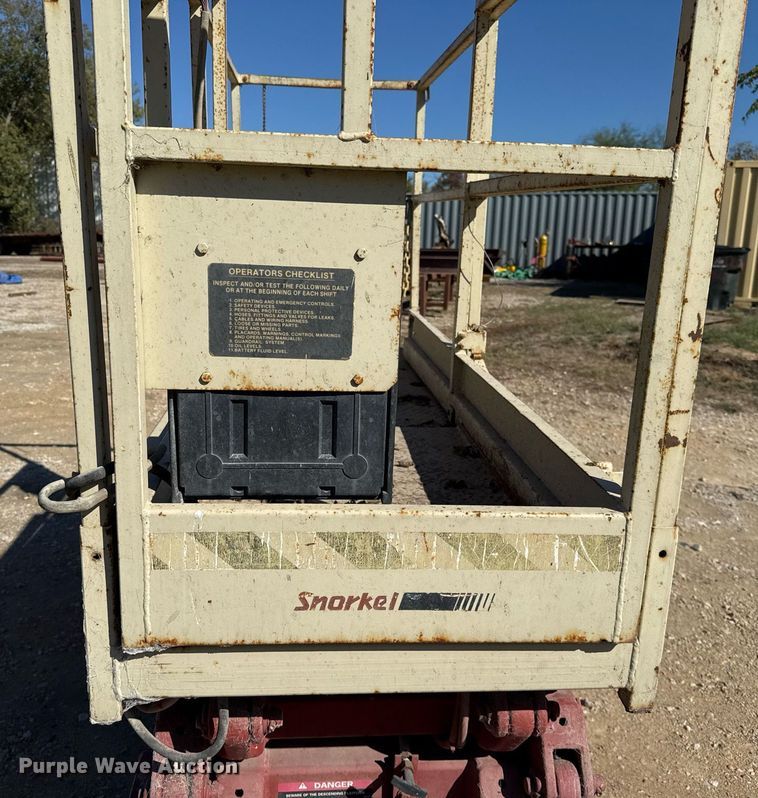 image for item EJ3338 Snorkel SL20 scissor lift
