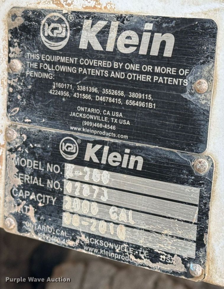 image for item EJ3341 2008 Ford F750 Super Duty XL water truck