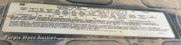 image for item EJ3341 2008 Ford F750 Super Duty XL water truck