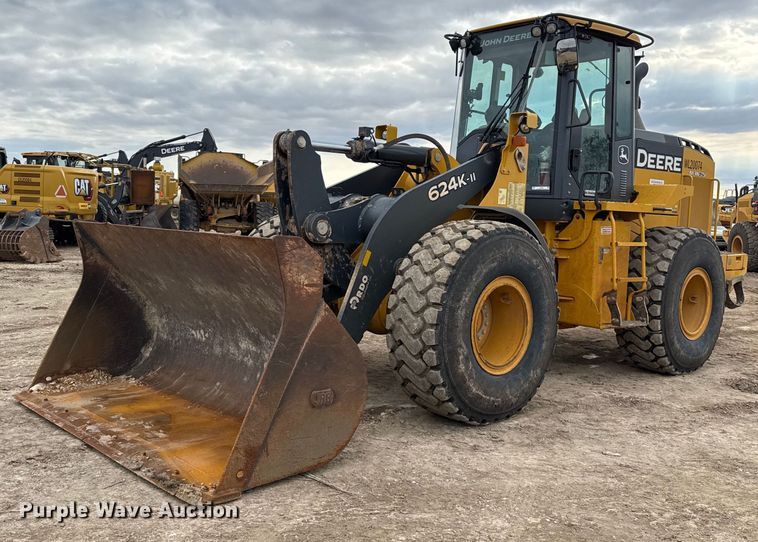 image for item EJ3344 2018 John Deere 624K-II wheel loader