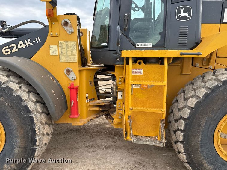 image for item EJ3344 2018 John Deere 624K-II wheel loader