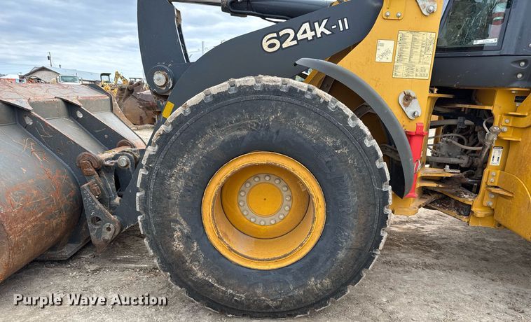 image for item EJ3344 2018 John Deere 624K-II wheel loader