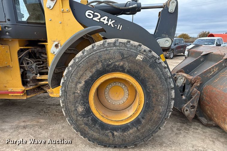 image for item EJ3344 2018 John Deere 624K-II wheel loader