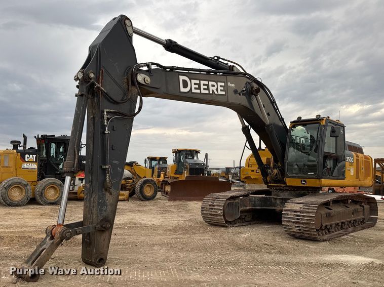 image for item EJ3347 2019 John Deere 350G LC excavator