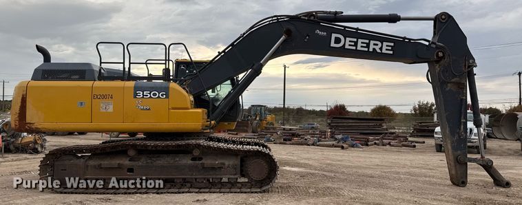 image for item EJ3347 2019 John Deere 350G LC excavator