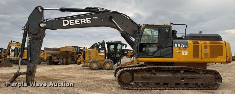 image for item EJ3347 2019 John Deere 350G LC excavator