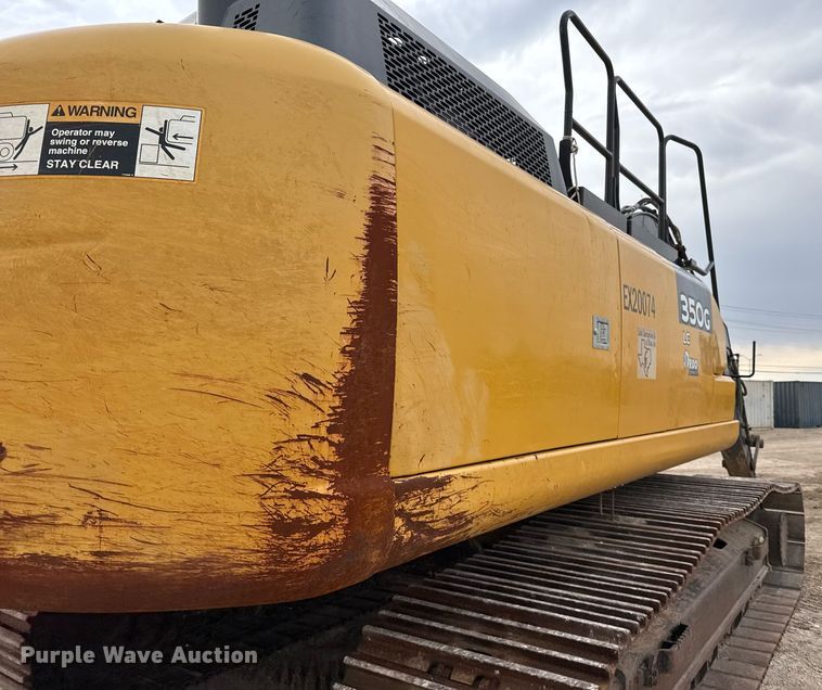 image for item EJ3347 2019 John Deere 350G LC excavator