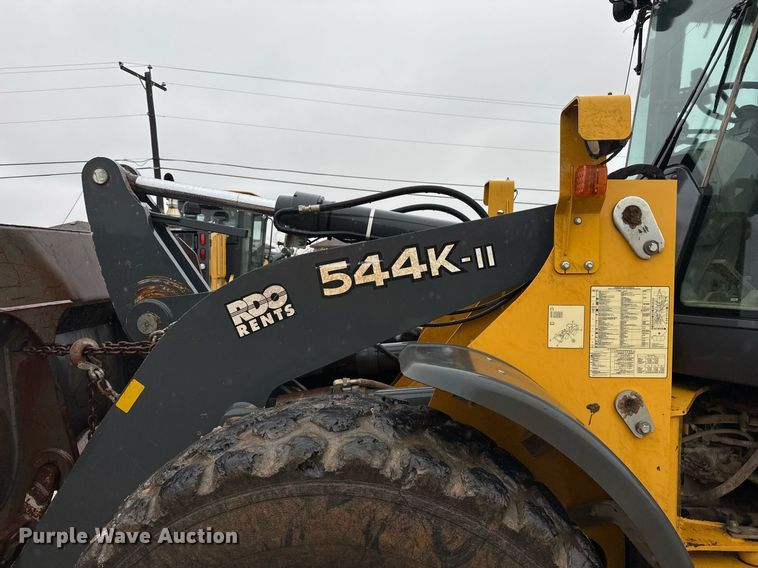 image for item EJ3348 2017 John Deere 544K-II loader