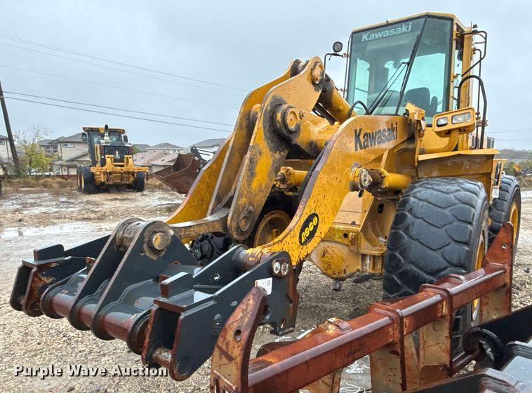 image for item EJ3349 Kawasaki 70ZV-2 wheel loader