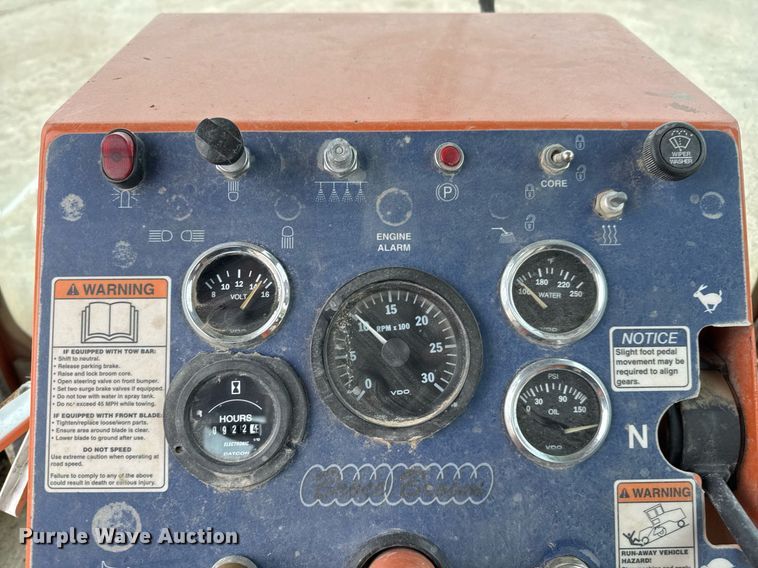 image for item EJ3355 2013 Broce CRT350 broom