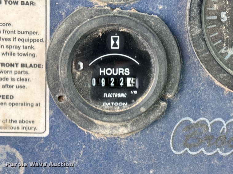 image for item EJ3355 2013 Broce CRT350 broom