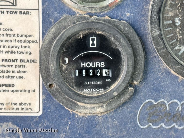 image for item EJ3355 2013 Broce CRT350 broom