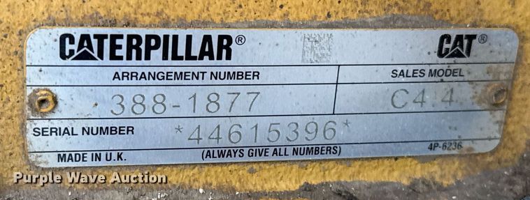 image for item EJ3355 2013 Broce CRT350 broom