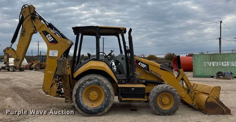 image for item EJ3356 2019 Caterpillar 416F2 backhoe