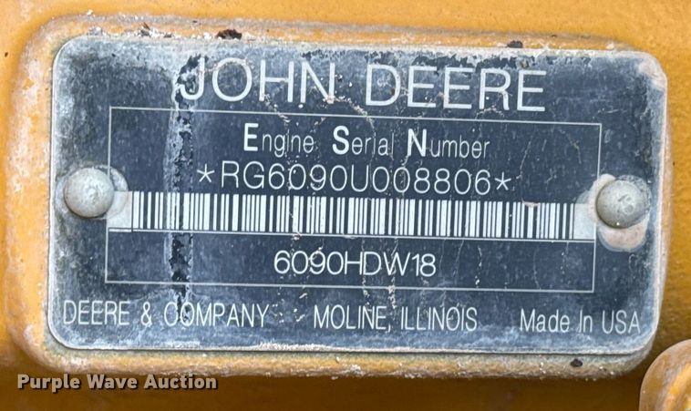 image for item EJ3357 2014 John Deere 770G motor grader