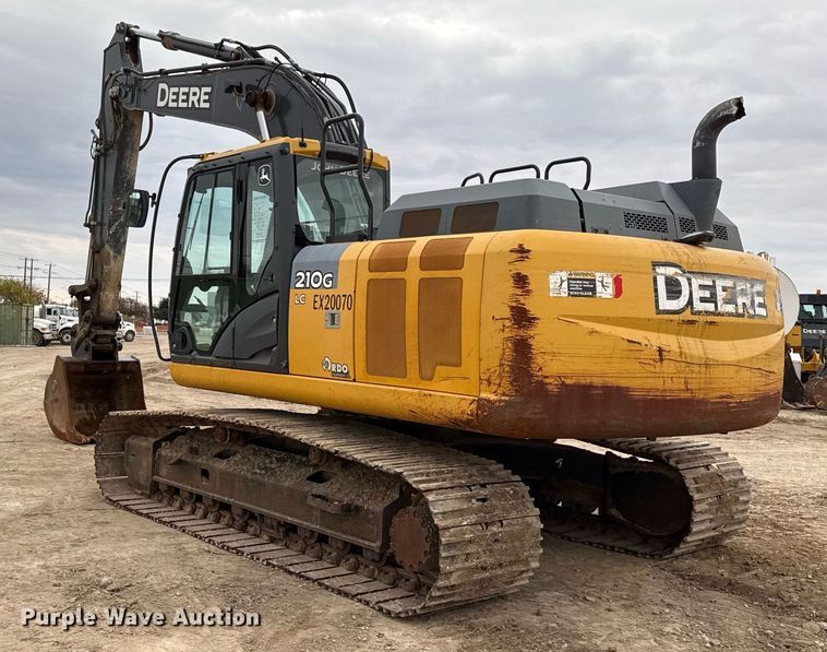 image for item EJ3358 2018 John Deere 210G LC excavator