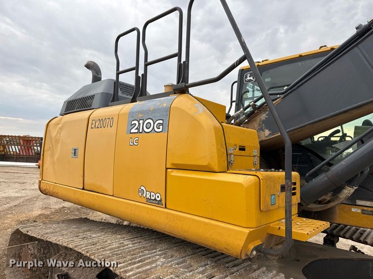 image for item EJ3358 2018 John Deere 210G LC excavator