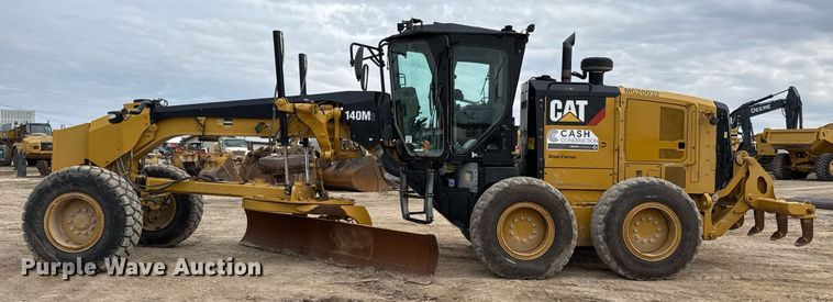 image for item EJ3360 2016 Caterpillar 140M3 motor grader