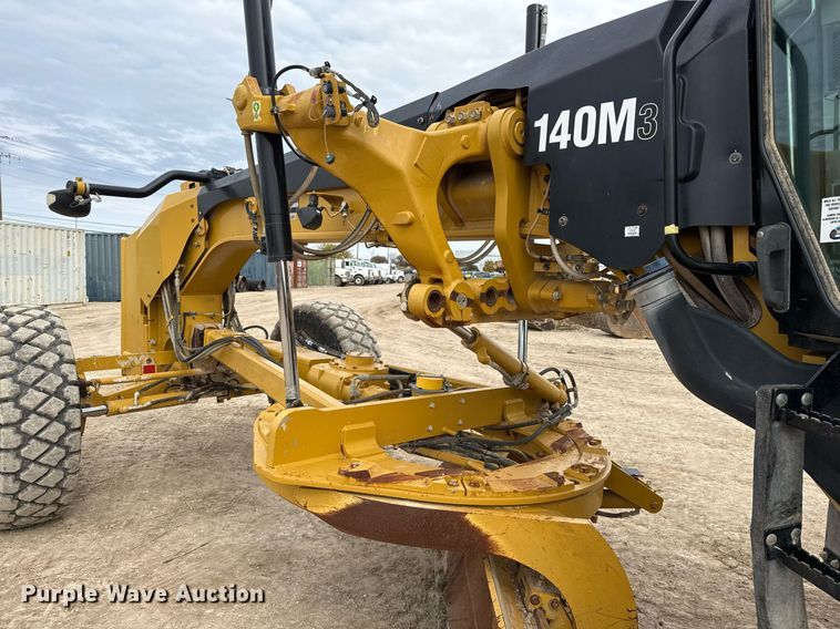 image for item EJ3360 2016 Caterpillar 140M3 motor grader