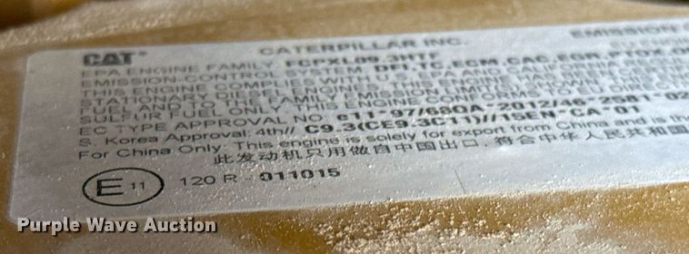 image for item EJ3360 2016 Caterpillar 140M3 motor grader