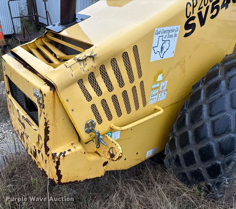 image for item EJ3368 Sakai SV540D single drum vibratory roller