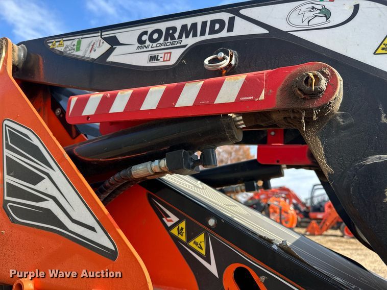 image for item EJ5186 2021 Cormidi C1200 compact utility loader