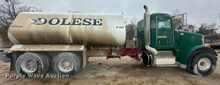 image for item EJ5203 2012 Peterbilt 365 water truck