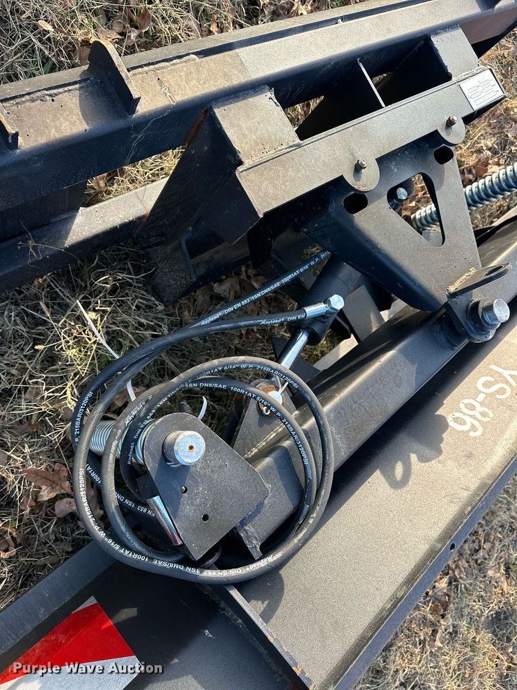 image for item EJ5227 2023 Snow Bucket 003-17-86-001 skid steer dozer blade