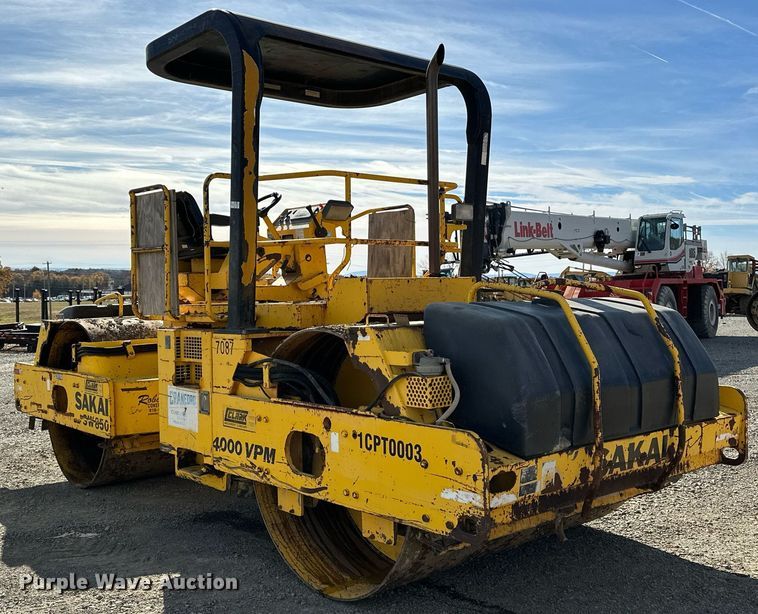 image for item EJ5251 Sakai SW850 double drum vibratory roller