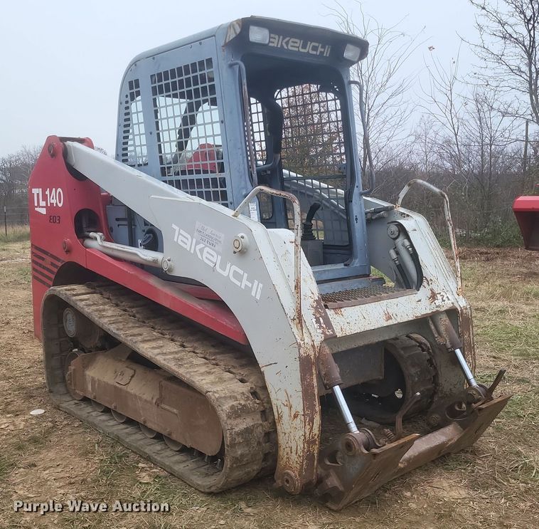 image for item EJ8116 Takeuchi  TL 140 tracked skid steer loader