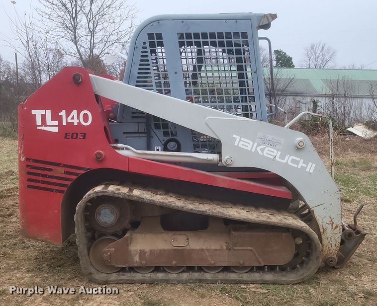 image for item EJ8116 Takeuchi  TL 140 tracked skid steer loader