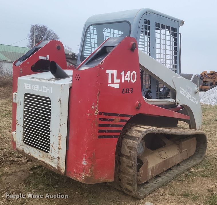 image for item EJ8116 Takeuchi  TL 140 tracked skid steer loader