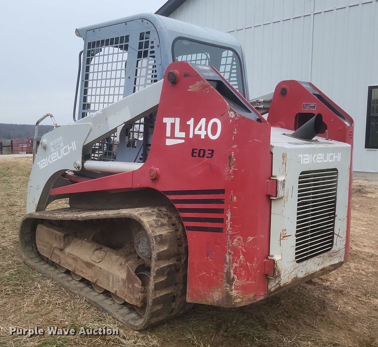 image for item EJ8116 Takeuchi  TL 140 tracked skid steer loader