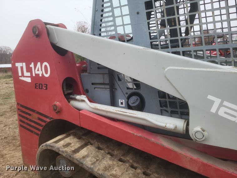 image for item EJ8116 Takeuchi  TL 140 tracked skid steer loader