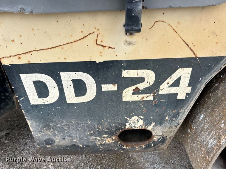 image for item EK3729 1998 Ingersoll Rand DD-24 double drum vibratory roller