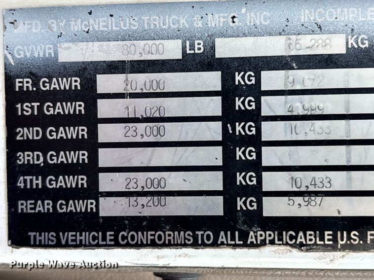 image for item EL5996 2000 International 5500I stone slinger