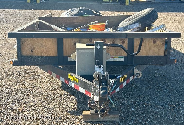 image for item EL6512 2024 Big Tex 14PI-20BK utility trailer