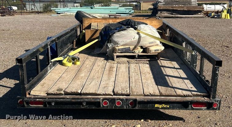 image for item EL6512 2024 Big Tex 14PI-20BK utility trailer