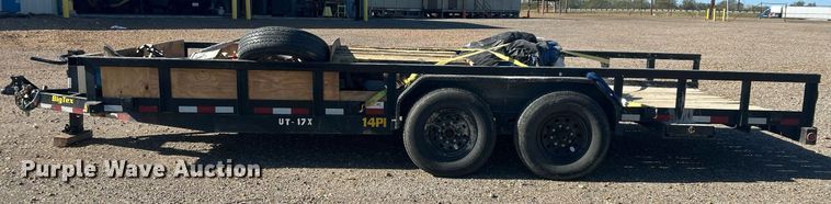 image for item EL6512 2024 Big Tex 14PI-20BK utility trailer