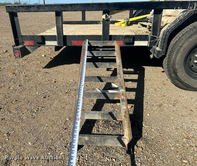 image for item EL6512 2024 Big Tex 14PI-20BK utility trailer