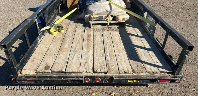 image for item EL6512 2024 Big Tex 14PI-20BK utility trailer