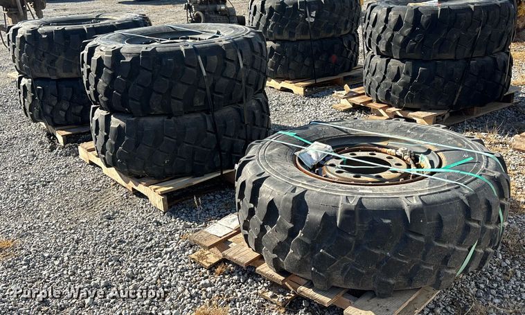 image for item EM0017 (5) Michelin 395/85R 20 XML tires and wheels