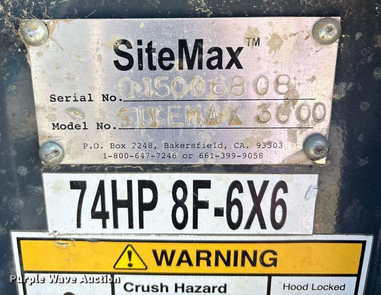 image for item EM0031 2015 Power Prime Pumps Sitemax 3000 pump