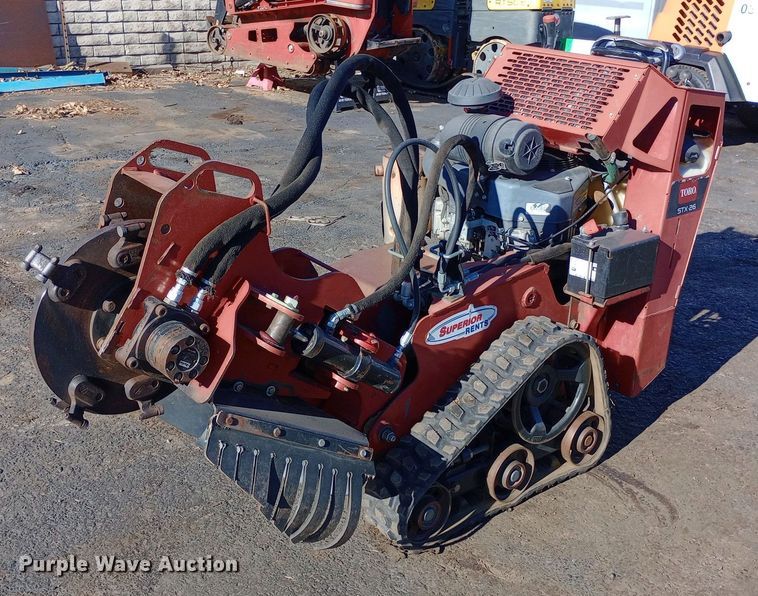 image for item EN8608 2017 Toro STX-26 23208 stump grinder