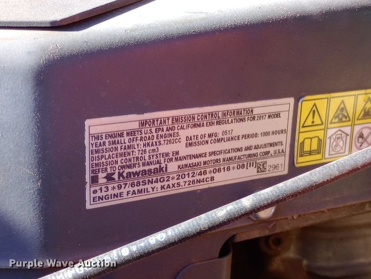 image for item EN8608 2017 Toro STX-26 23208 stump grinder