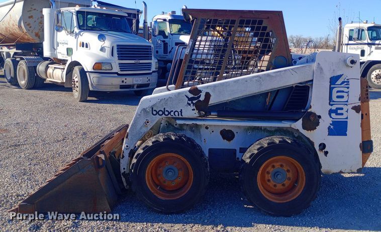 image for item EN8611 1997 Bobcat 763 skid steer loader