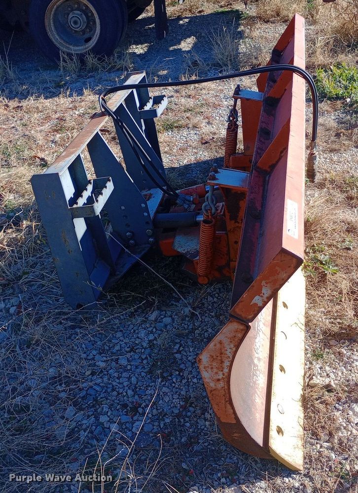 image for item EN8612 Kwik-Way skid steer snow blade